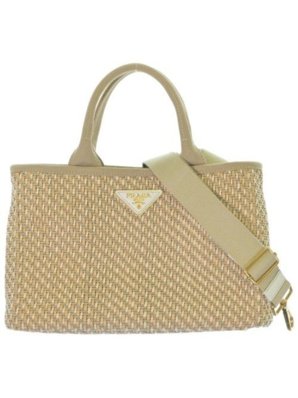 Prada Basket Shoulder Bag